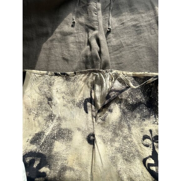 Max Mara Silk Tie Waist Wrap Printed Midi Skirt Womens Size 6 A-line Old Money - Picture 7 of 10